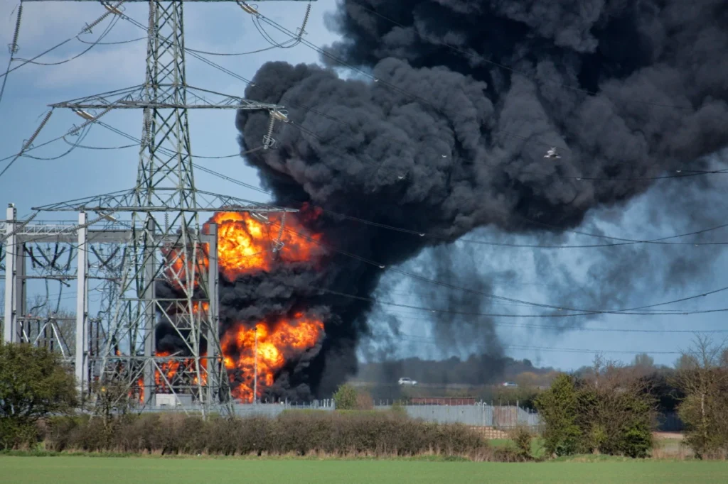 Cottingham sub station fire 2535 panoramio Electrical Faults