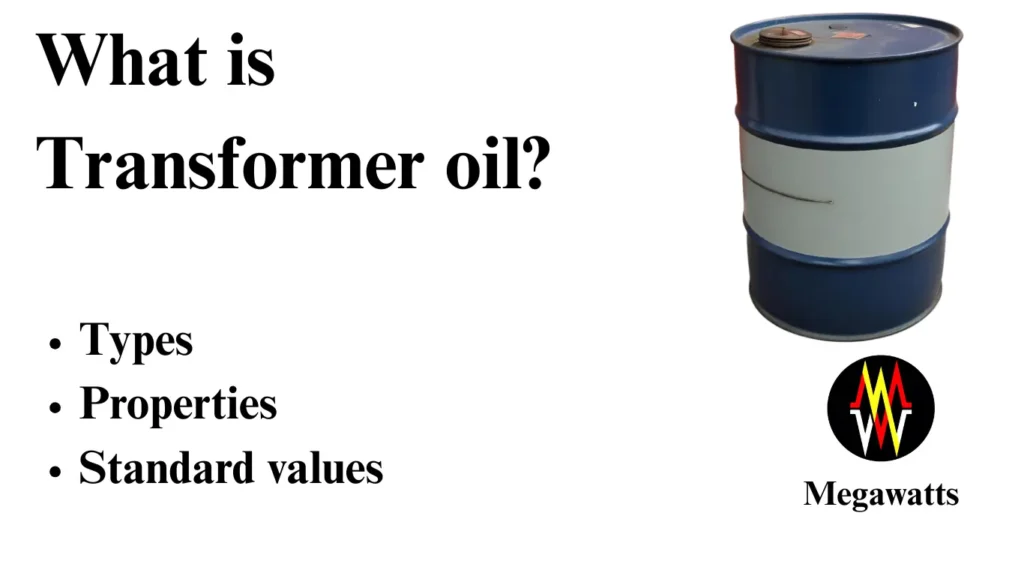 Overcurrent protection relay 5 Transformer oil