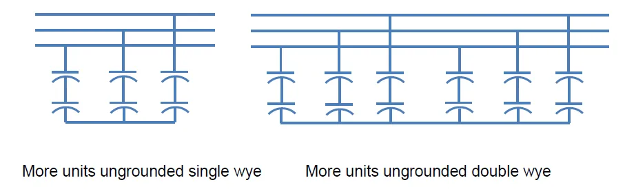 arrangement for capacitor bank -2