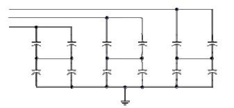 arrangement for capacitor bank -4