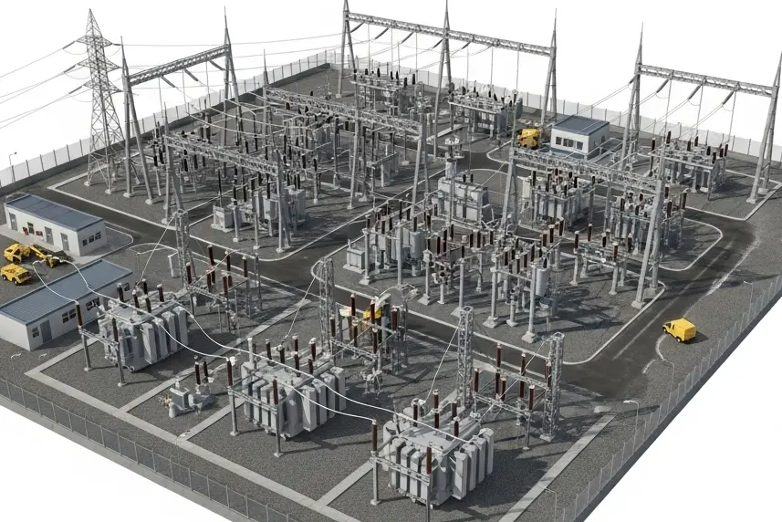 All electrical substation component