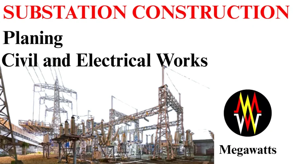 Substation construction Substation construction