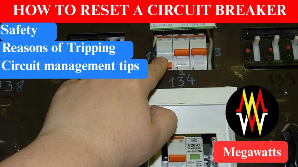 How to reset a circuit breaker 1 How to reset a circuit breaker