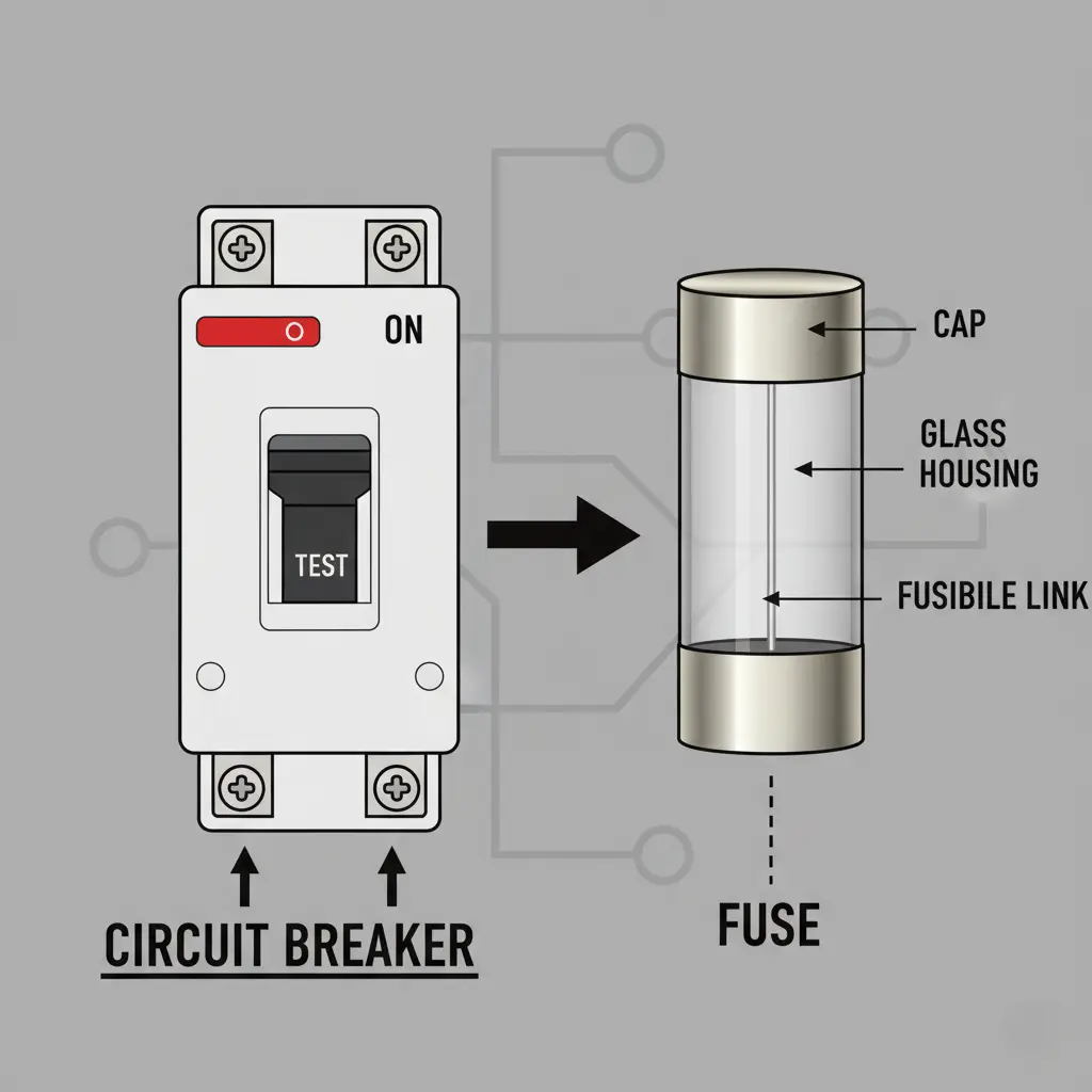 circuit breaker vs fuse