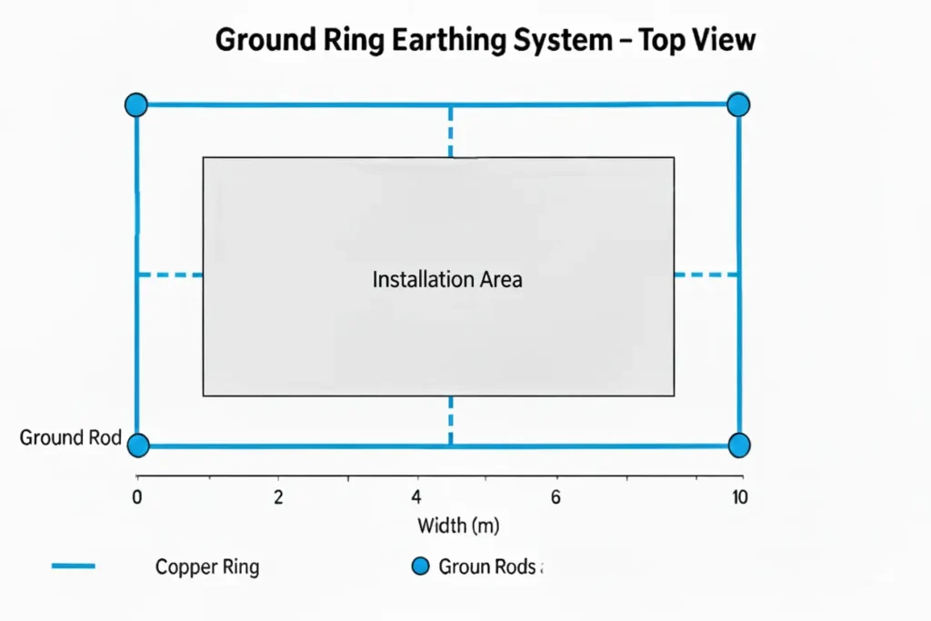 Ground ring electrode Ground ring electrode