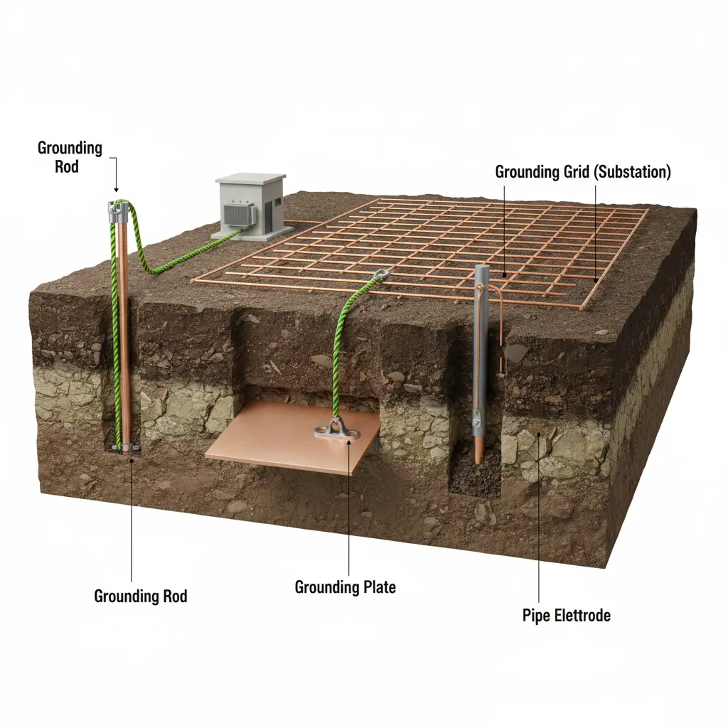 Grounding components