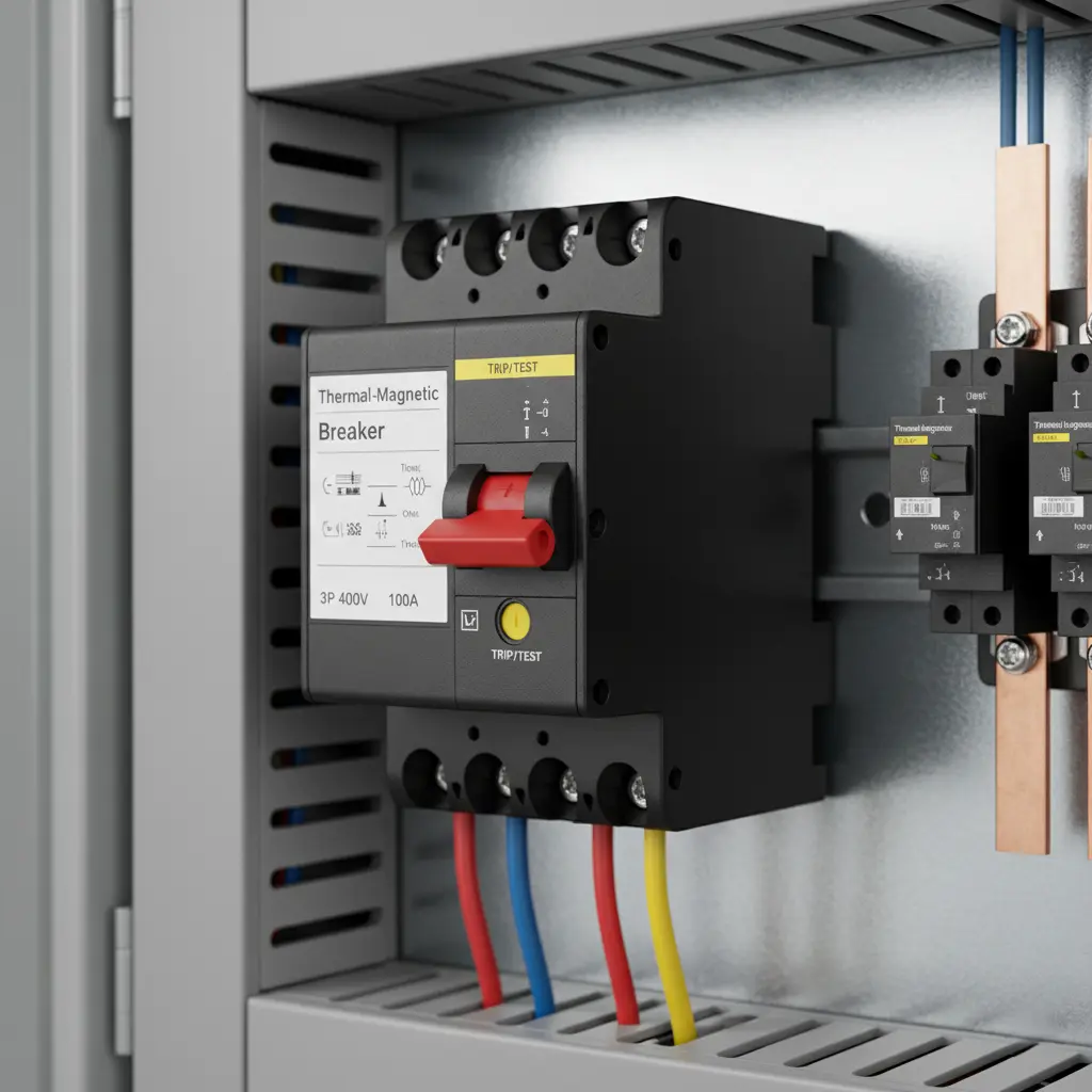 Thermal magnetic circuit breaker type