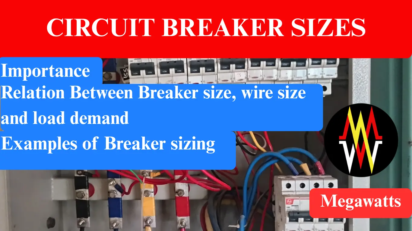 circuit breaker size