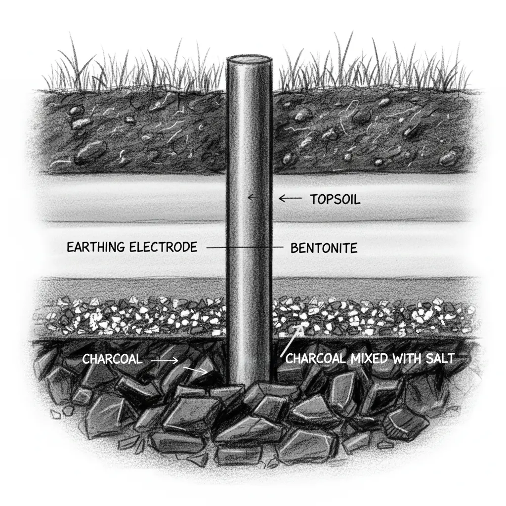earthing layer Earthing layer