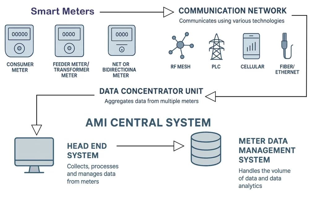 Components of AMI