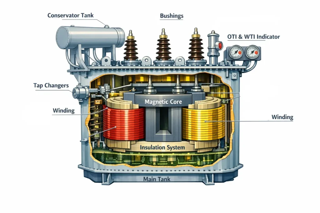 Power Transformer components