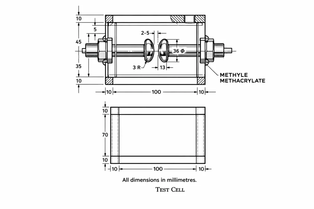 BDV Test cell BDV test cell
