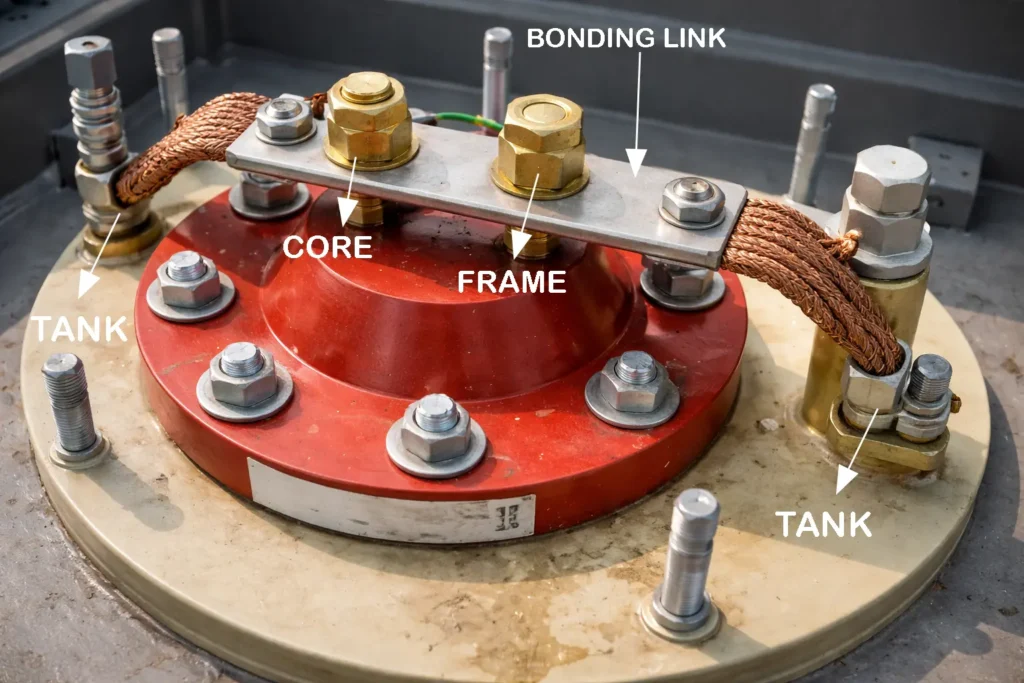 Core frame tank test leads core frame tank test leads