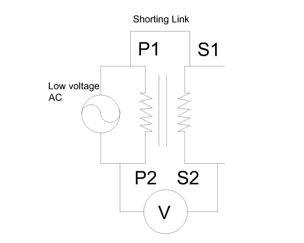 AC CT polarity test AC CT polarity test