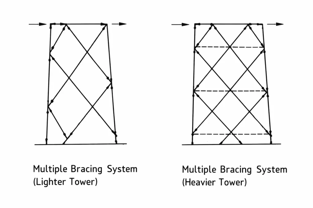 Multiple bracing system